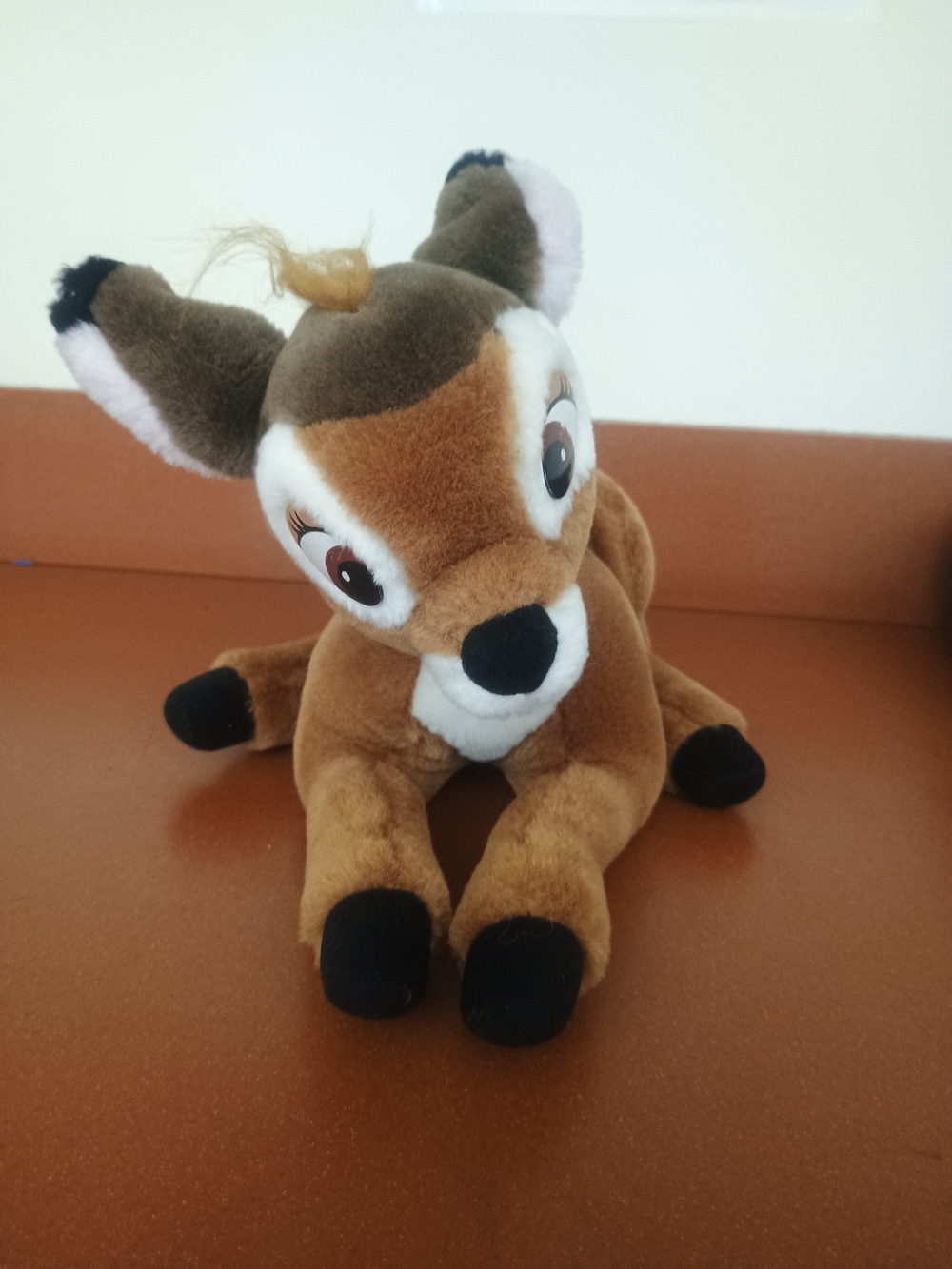 Disney Store BAMBI Deer plush laying down doe Stuffed Toy 9" - Picture 3 of 9